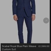 Костюм чоловічій Scabal, 48р