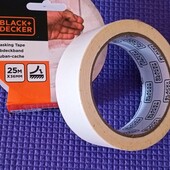 Малярная лента Black+Decker Masking Tape 25мм × 25м