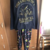 Пижама, комплект, костюм, 100% коттон, XL. Harry potter. grinch. в ідеалі