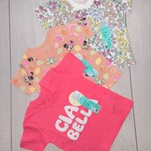 Набір футболок Primark, 0-3М / 62см