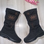Зимові дуті чоботи 37розміру,устілка 23,5см.