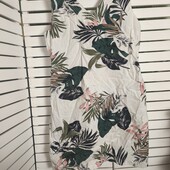 Peacocks uk12 сукня футляр льон віскоза