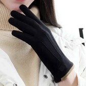 Стильні, мякенькі рукавиці на тонкому утеплені, колір на вибір