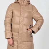 Жіноча утеплена куртка пальто єврозима