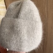 Женская шапочка ангора