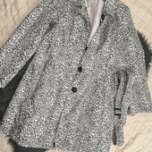 F&F uk12 котоновий плащ з поясом, ЛЕО