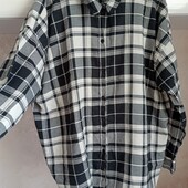 Оверсайз сорочка у клитинку р.л