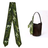 Твіллі, хустинка, хустка, стрічка, шарф, ліс, папороть, листя