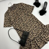 Сукня в трендовий анімалістичний принт Свіжі колекції