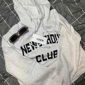 Худі сірий меланж нове