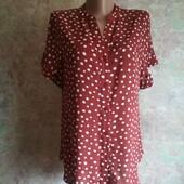 Блузка в горошок