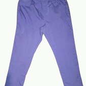 Хлопковые штаны (джинсы, джегинсы) большого размера