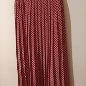 Спідниця пліссе з прінтом р.10