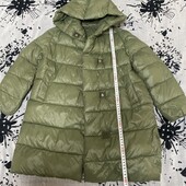 Пуховик куртка подовжена легенька