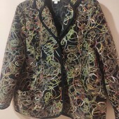 Плюс сайз блейзер з суміші вовни преміального бренду