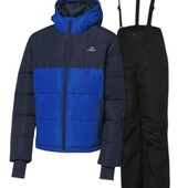 Зимовий лижний мембранний термо комбінезон костюм комплект