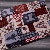 Теплый флисовый плед 125х195 см.отличного качества