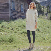 11012чудовий довгий оверсайз светр сукня EsmaraМ 40/42