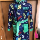 Халат теплий мягусенький 11-12 років 152 см, 4Kidz. в ідеалі