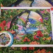 Пазлы спиральные "Тропические животные"  1040 шт