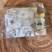 Набір футболка розмальовка + фломастери фірма Gloria Jeans