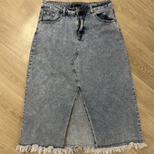 Джинсова спідниця, р.14 в гарному стані