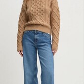 Брендовий вовняний світер об'ємна в'язка❣️