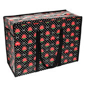 Господарська сумка-баул «Полуниця» Горизонтальна (50х35х19 см)