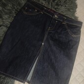 Tommy Hilfiger w34, XL джинсова спідниця