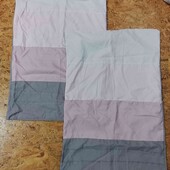 Фірмові наволочки 2 штуки одним лотом, заміри 50/76