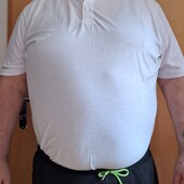 Новая футболка- поло. 3xl Пог- 71,5 Тянется.