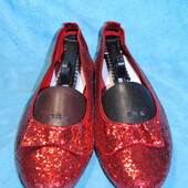 ❤️Не реально!!!!! Шикарные текстильные блескучие лёгкие мягкие балетки❤️ Стелька 26,5 см