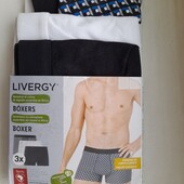 набір 3 шт, Livergy труси чоловічі боксери Німеччина, суперціна!