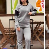 Теплий костюм фліс в лоті бєж