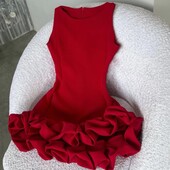 Сукня з воланами