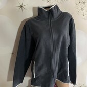 Флисовая кофта на молнии размер ХЛ, состояние хорошее