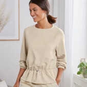 ♕ Грайлива жіноча толстовка на шнурку від Tchibo, розмір наш 56-58(48/50 євро)