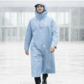 Водонепроницаемый дождевик из толстого ПВХ-материала