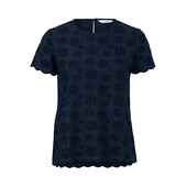 ♕ Сорочка -блузка з перфорованою вишивкою Tchibo (Німеччина), наші р.: 48-50 (42 евро)