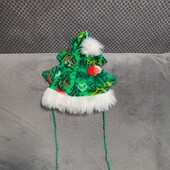 Детская новогодняя шапочка" Ёлочка", р.48-52