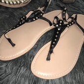 Office London, uk6 39p. Сандалі з хутром