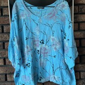 Блуза льон 100% 54 р