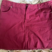 Джинсова юбочка розмір 54/56