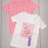 Набір футболок Primark, 12-18М / 86см