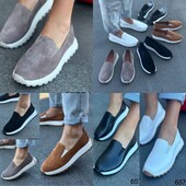 36-41 рр лофери натуральна замша/шкіра чорний, білий, рудий, капучино