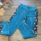 Распродажа! Плюшевые пижамные штаны на 10/11 лет, состояние отличное