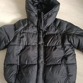 Зимняя короткая куртка пуффер