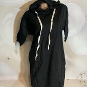 Платье с капюшоном размер м