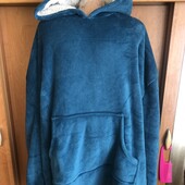 Меховушка, плюшева туника, кофта, худи, 2XL. ohs. в ідеалі