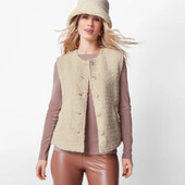 Жилетка жіноча тепла (безрукавка) eur S 36\38